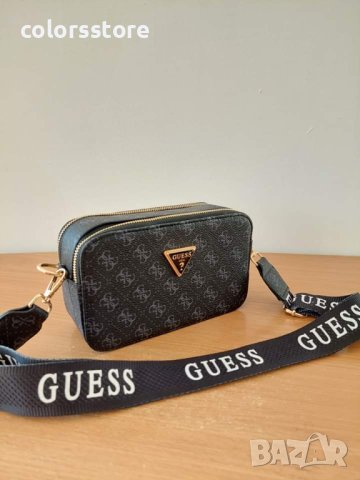 Луксозна Черна чанта  Guess код Br.128, снимка 3 - Чанти - 35204950