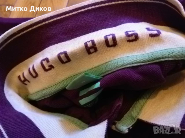 Бос Boss маркова тениска размер ХЛ, снимка 6 - Тениски - 51423146