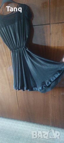 Елегантна черна рокля  , снимка 5 - Рокли - 38150121