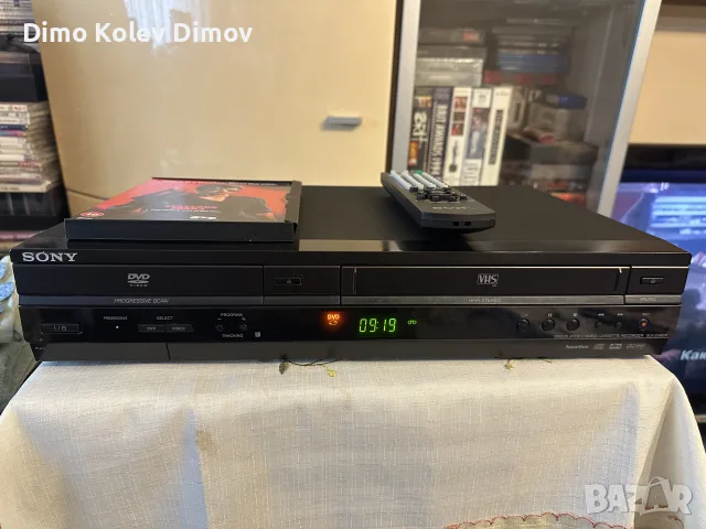 SONY SLV 980 Black Utra Rare! СОНИ Видео - ДВД Комбо. Бонус ДВД с БГ Субтитри