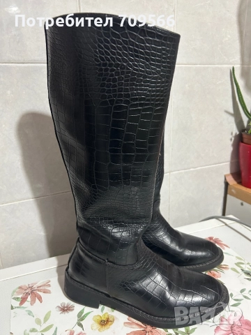 Ботуши по модел на Zara, снимка 2 - Дамски ботуши - 52662292