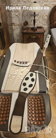 продавам масажно легло на Нуга-Бест с загряваща турманиева керамика., снимка 5 - Масажори - 52977207