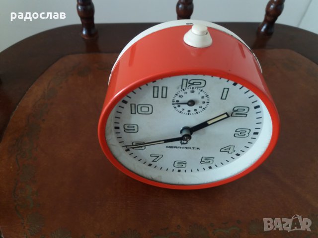 Будилник MERA POLTIK №2038, снимка 2 - Колекции - 31467116