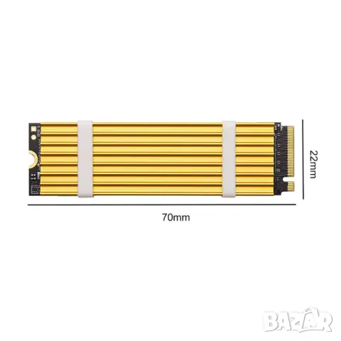 Радиатор за SSD / съвместим с PS5, снимка 2 - Други - 49821832