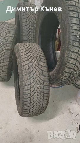 Зимни гуми Bridgestone 205х60х16 - 4 бр, снимка 2 - Гуми и джанти - 52478278