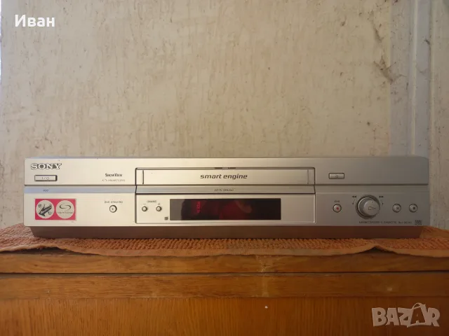 SONY HI-FI STEREO — 4 глави — с дистанционно — готово за работа  