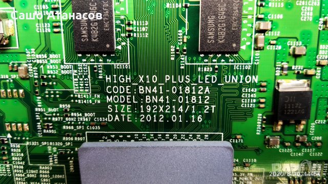 SAMSUNG UE32ES6100W със счупена матрица ,BN44-00517A ,BN41-01812A ,T400HVN01.1 Ctrl BD ,WIBT30A, снимка 10 - Части и Платки - 29814913