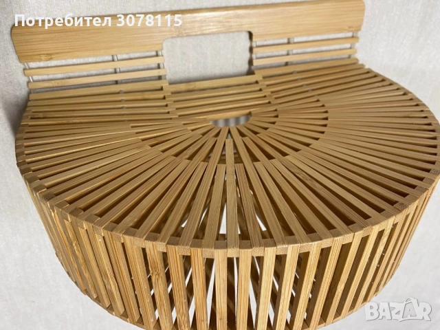 Дървена лятна чанта , снимка 3 - Чанти - 54090998