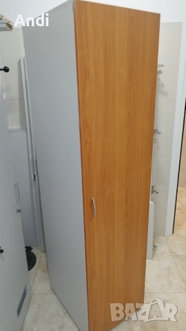 Гардероб за съблекалня еднокрил  50/61/197см, гардероб за дрехи, снимка 3 - Гардероби - 52497915