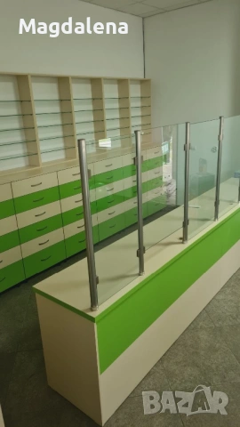 Мебели за пълно обзавеждане на аптека, снимка 3 - Друго търговско оборудване - 53117256