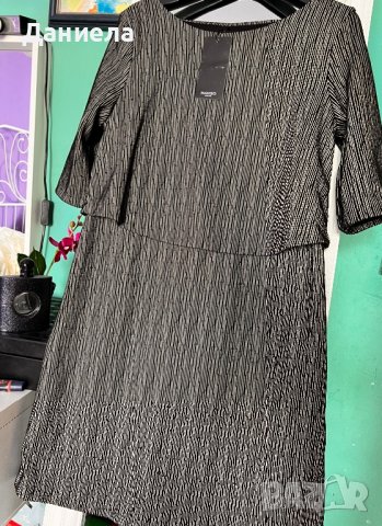 MANGO рокля злато НОВА, снимка 5 - Рокли - 36900007