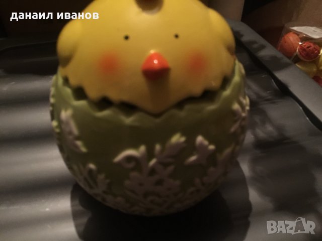 захарница пиленце, снимка 3 - Декорация за дома - 35053704