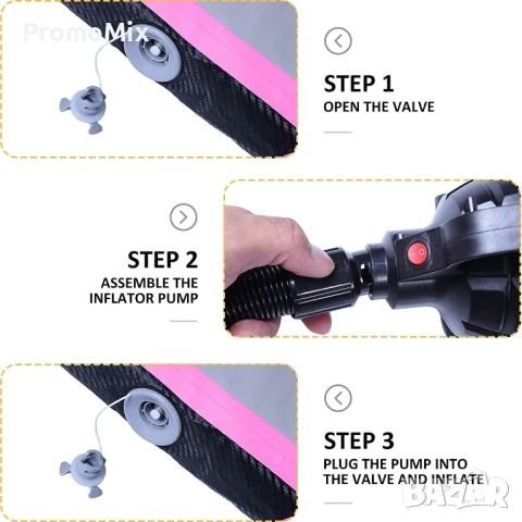 Надуваема въздушна платформа Evapoland E1395-01 3м SUB падъл борд постелка Надуваема тренировъчна по, снимка 10 - Други спортове - 47546687