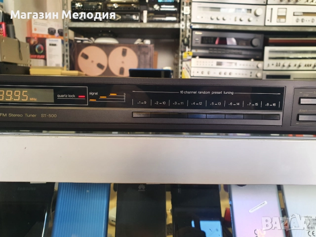 Тунер Technics ST-500 Black В перфектно техническо и много добро визуално състояние., снимка 4 - Декове - 38955315