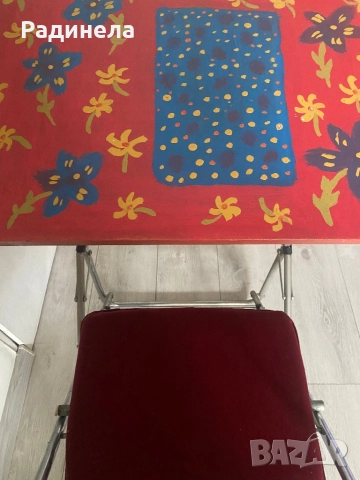 Детско столче с маса - чин ., снимка 2 - Мебели за детската стая - 51874601