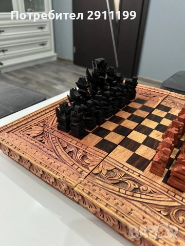 Антикварен шах от Китай, снимка 5 - Шах и табла - 53335560