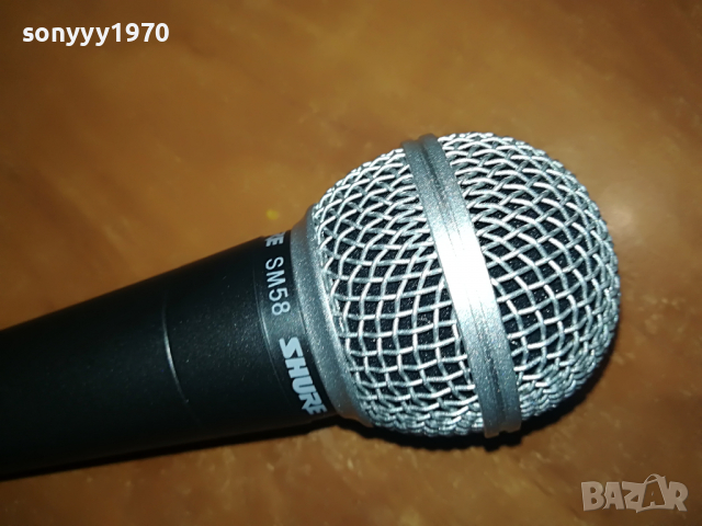 SHURE SM58 ВНОС SWISS 2104221933, снимка 5 - Микрофони - 36532175