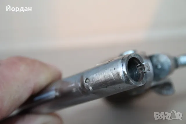 Стар пистолет в един екземпляр, снимка 13 - Антикварни и старинни предмети - 48720424