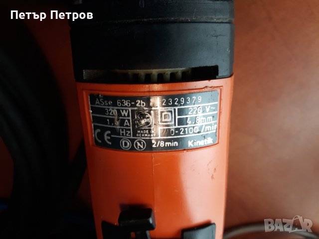 Fein ASse 636-2b kinetic винтоверт , снимка 2 - Винтоверти - 42794583