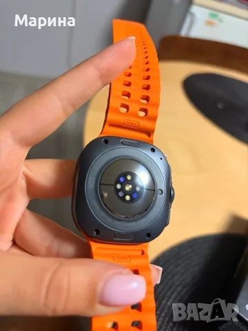 Samsung Galaxy Watch Ultra 2025 47mm LTE – Titanium Gray / Orange, снимка 7 - Samsung - 55994145