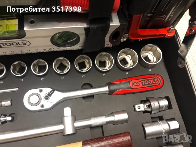 Инструменти ks tools, снимка 6 - Куфари с инструменти - 49348837