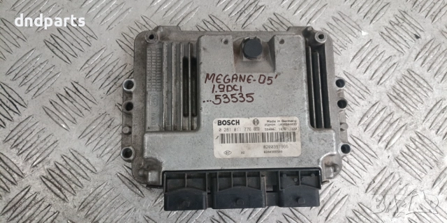 Компютър Renault Megane 1.9DCI 2005г. 0281011776	