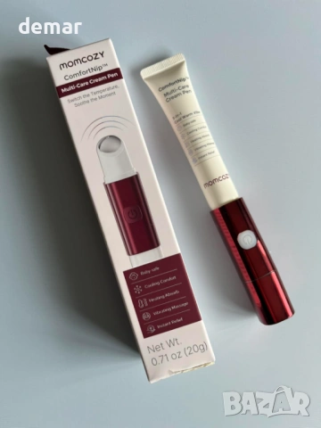 Momcozy ComfortNip™ Многофункционална писалка за зърна с крем, 3-в-1, снимка 8 - Аксесоари за кърмачки - 53046027