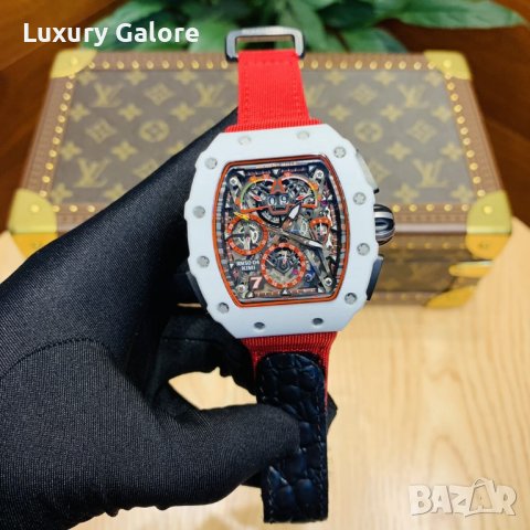 Мъжки часовник Richard Mille Kimi Räikkönen Tourbillon с автоматичен механизъм, снимка 2 - Мъжки - 37284009
