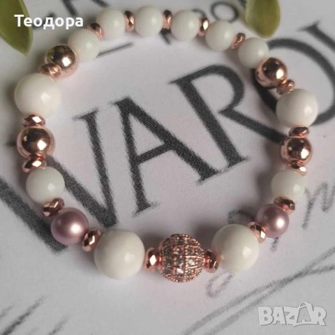 Гривна с перли SWAROVSKI