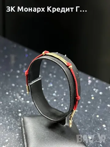 Детска златна гривна конец