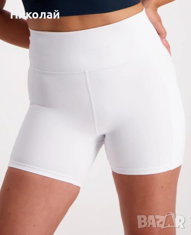 Aimin white biker shorts, снимка 10 - Клинове - 44500406