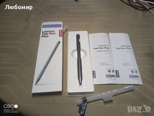 Lenovo Tab Pen Plus писалка/стилус, Windows, сив , снимка 3 - Резервни части за телефони - 56086988