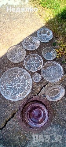 Колекция винтидж български кристал