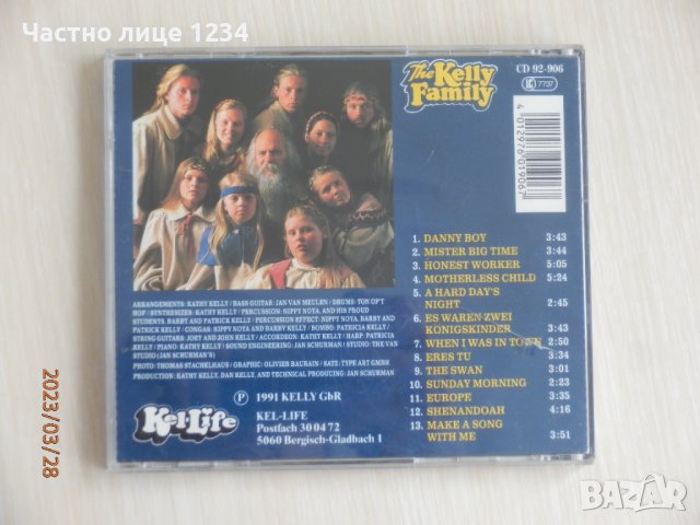 Оригинален диск - The Kelly Family – Honest Workers - 1991, снимка 2 - CD дискове - 40149046