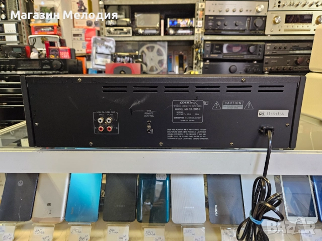 Касетен дек ONKYO TA-2850  В отлично техническо и визуално състояние., снимка 9 - Декове - 52414845