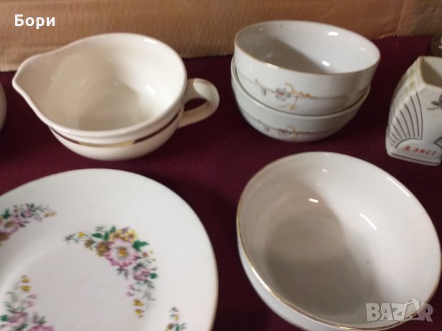 Български порцелан  17 части, снимка 8 - Чинии - 34521478