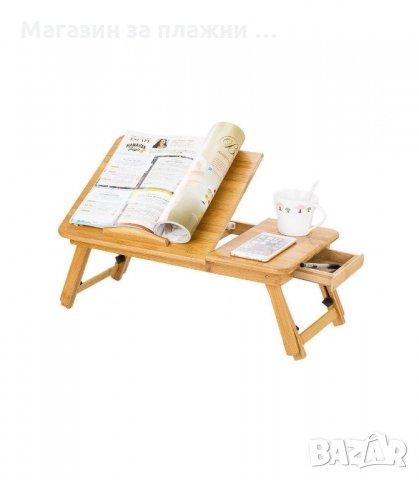 БАМБУКОВА МАСИЧКА ЗА ЛАПТОП С USB ОХЛАДИТЕЛ - код 1839, снимка 2 - Други стоки за дома - 34241366