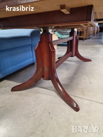 Масивна Разтегателна Маса с Повдигащ механизъм-внос от Германия!, снимка 3 - Маси - 53944225