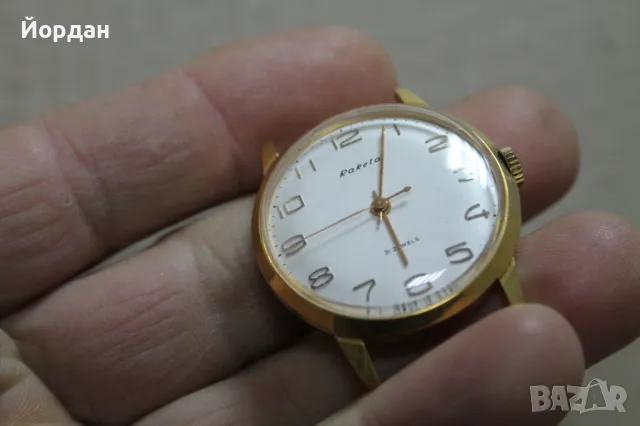 СССР мъжки часовник ''Ракета'' 21 камъка, снимка 12 - Мъжки - 49212308