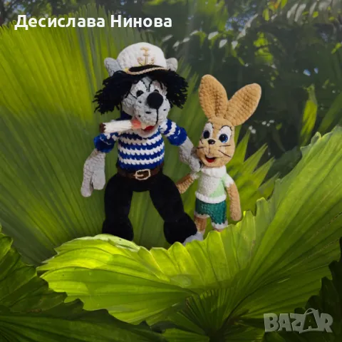 Вълкът от"Ну погоди"-ръчна изработка, снимка 17 - Плюшени играчки - 36918136