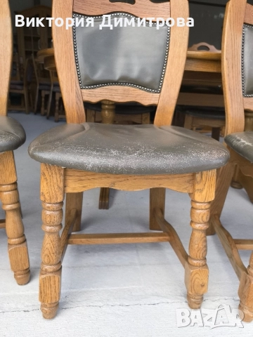 Комплект от 6 трапезни стола , снимка 5 - Столове - 51738273