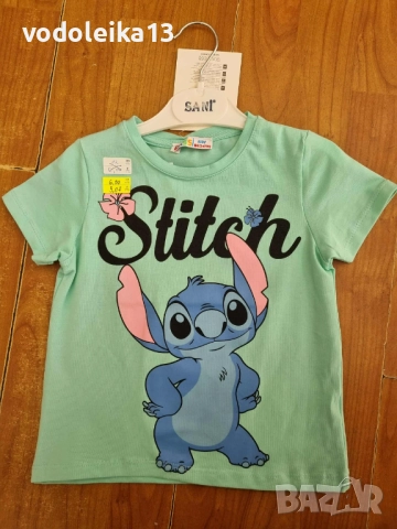 нови тениски със Стич, снимка 3 - Детски тениски и потници - 52017059