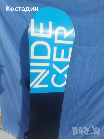 сноуборд NIDECKER SCORE 160см.  с автомати, снимка 8 - Зимни спортове - 52754741
