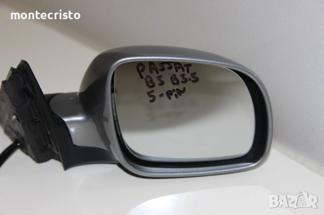 Дясно електрическо огледало VW Passat B5.5 B5 (1998-2002г) 5 пина / къс / 3B1857522C, снимка 2 - Части - 51571854