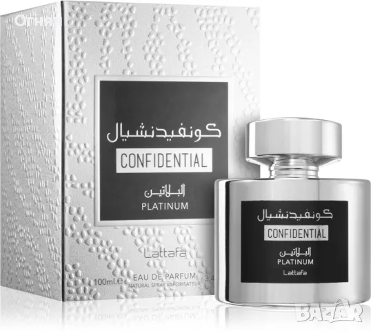 Парфюмна вода Confidential Platinum Lattafa