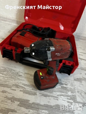 Hilti  Хилти Винтоверт Импакт Гайковерт Nuron батерия и зарядно батерии, снимка 9 - Други инструменти - 55807840