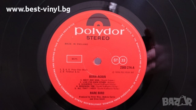 Грамофонна Плоча (Rare Bird - Born Again), снимка 3 - Грамофонни плочи - 53250698