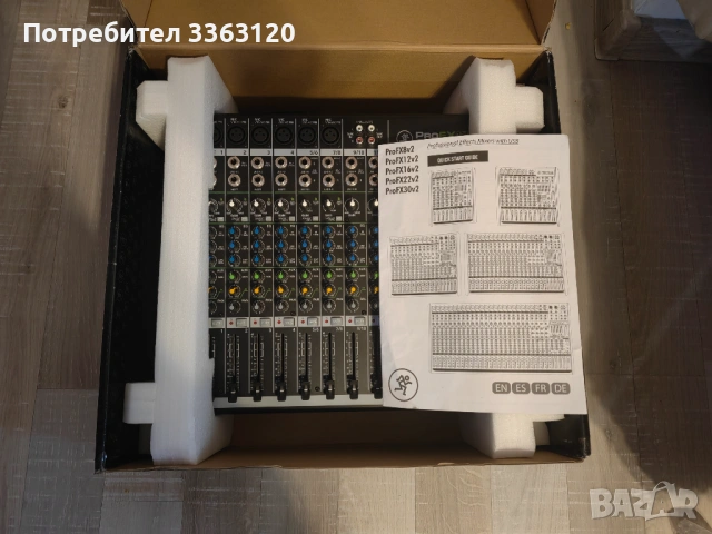 Mackie profx12v2 пулт, снимка 3 - Ресийвъри, усилватели, смесителни пултове - 53051312