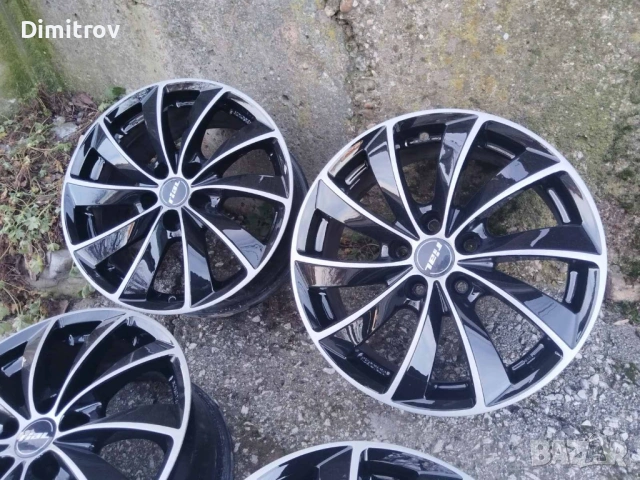 Лети джанти 17 цола 5х114.3 Тойота Мазда Нисан Хюндай, снимка 4 - Гуми и джанти - 53008260