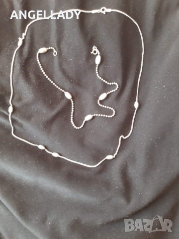 Продавам сребърен комплект , снимка 2 - Бижутерийни комплекти - 36857244